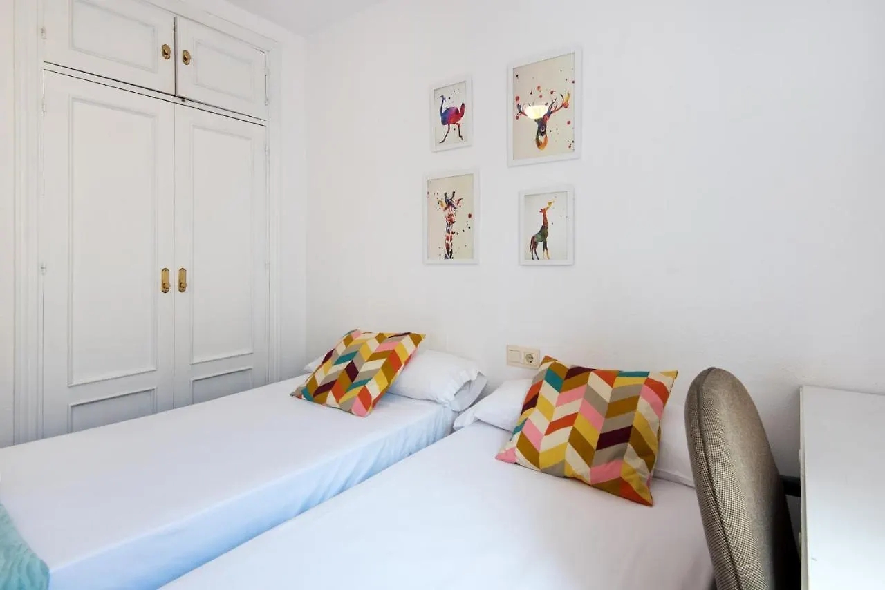 Center Location & Parking Free Apartment With Largeterrace & Bbq Malaga